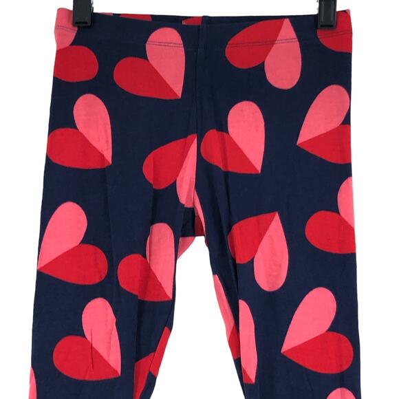 Target Childrens Size 10 Pajama Set Navy Blue Two Tone Heart Long Sleeve - Picture 8 of 16